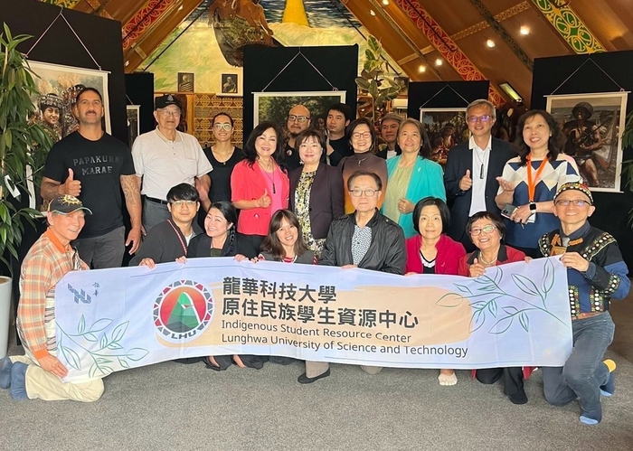 龍華科大原民中心受邀參加2024紐西蘭臺灣日，推展族群多元文化。